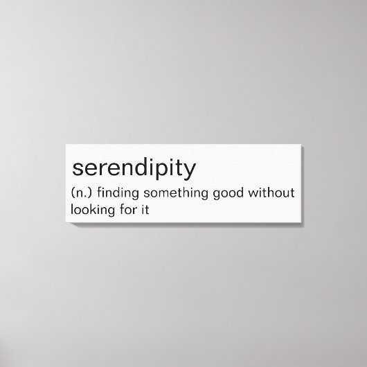 Serendipiteit - minimalistische wanddecoratie (Voorkant)