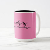 Serendipiteit Mok van tweetone koffie (Voorkant rechts)