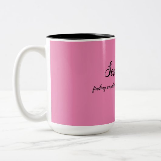 Serendipiteit Mok van tweetone koffie (Links)