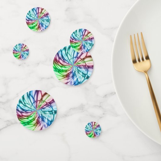 Serendipiteit | Multicolor Fractal Art Confetti (Groep)