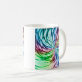 Serendipiteit | Multicolor Fractal Art Koffiemok (Voorkant rechts)