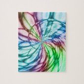 Serendipiteit | Multicolor Fractal Art Legpuzzel (Verticaal)