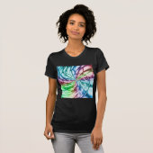 Serendipiteit | Multicolor Fractal Art T-shirt (Voorkant volledig)