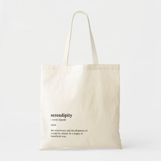 Serendipiteit: Tote Bag (Voorkant)