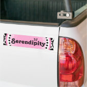 Serendipiteitsbumper sticker (Op Truck)