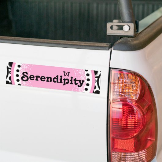 Serendipiteitsbumper sticker (Op Truck)
