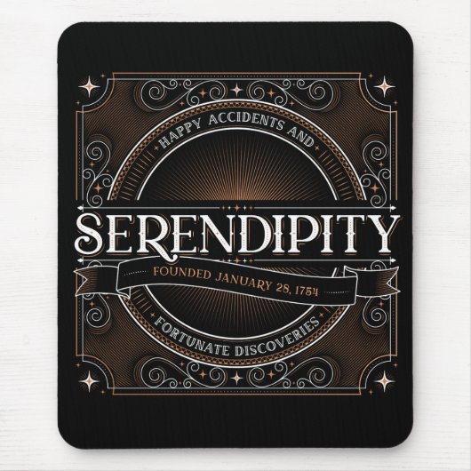 Serendipity Computer Mousepad Muismat (Voorkant)