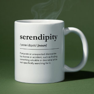Serendipity Definitie Mooie woorden woordenboek Koffiemok