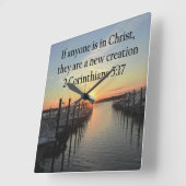 SERENE 2 KORINTHIAN 5:17 ZONSONDERGANG FOTO VIERKANTE KLOK (Hoek)