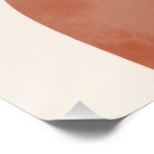 Serene Abstracte geometrische afdruk (Hoek)