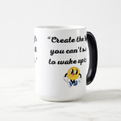 Serene Abstracte koffie Mok (Voorkant rechts)