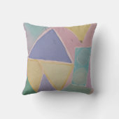 Serene Abstracts: A Pastel Dream Kussen (Achterkant)
