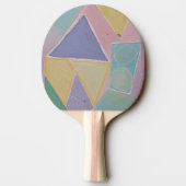 Serene Abstracts: A Pastel Dream Tafeltennisbatje (Achterkant)