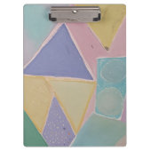 Serene Abstracts: Een Pasteldroom Klembord (Voorkant)