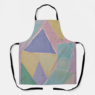 Serene Abstracts: Een Pasteldroom Schort