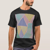 Serene Abstracts: Een Pasteldroom T-shirt (Voorkant)