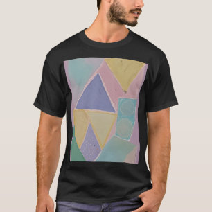 Serene Abstracts: Een Pasteldroom T-shirt