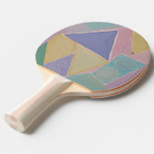 Serene Abstracts: Een Pasteldroom Tafeltennisbatje (Voorkant Gekanteld)