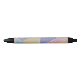 Serene Abstracts: Een Pasteldroom Zwarte Inkt Pen
