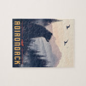 Serene Adirondack Beer: een Vintage Legpuzzel (Horizontaal)