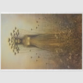 Serene Afbeelding Bloem Hoofdadres U6 Decoupage Tissuepapier (Voorkant)