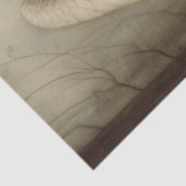 Serene Angel Bicycle Meadow Vintage Decoupage Tissuepapier (Detail)