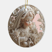 Serene Angel Ornament (Links)