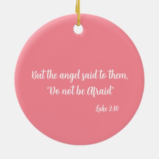 Serene Angel Ornament (Achterkant)