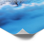 Serene Arctic Sunset met Polar Beer – Natuur Poster (Hoek)