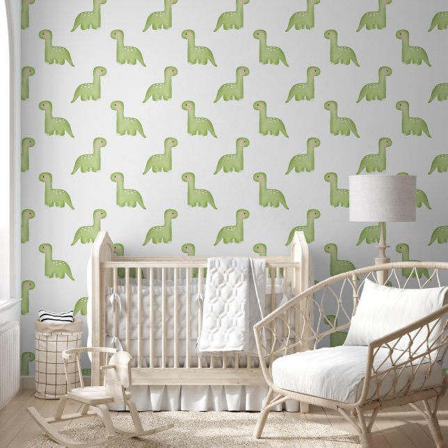 Serene "Avocado Dinosaur"  Behang (Kinderen)