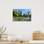 Serene Ballarat Botanische Tuinen  Poster (Keuken)