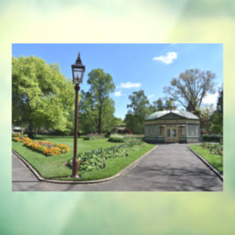 Serene Ballarat Botanische Tuinen Window Cling Raamsticker