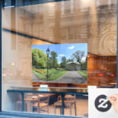 Serene Ballarat Botanische Tuinen Window Cling Raamsticker (Cafe Raam)