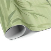 Serene Bamboe Bloesem Aziatisch (1) Cadeaupapier (Rol Hoek)