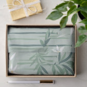 Serene Bamboe Bloesem Aziatisch  (4) Tissuepapier (Geschenk)