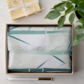 Serene Bamboe Bloesem Aziatisch (5) Tissuepapier (Geschenk)