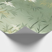 Serene Bamboe Bloesem Aziatisch  (6) Cadeaupapier (Hoek)