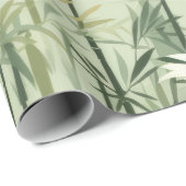 Serene Bamboe Bloesem Aziatisch  (6) Cadeaupapier (Rol Hoek)