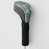 Serene Bamboe Bloesem Aziatisch (7) Golfheadcover (Schuin)
