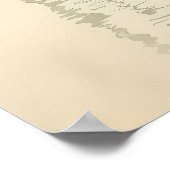 Serene Bamboe en Lotus Zen Kunstposter Poster (Hoek)