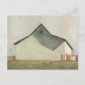 Serene Barn - gebroken wit Briefkaart (Voorkant)