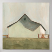 Serene Barn - gebroken wit Poster (Voorkant)
