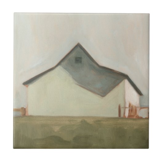 Serene Barn - gebroken wit Tegeltje (Voorkant)