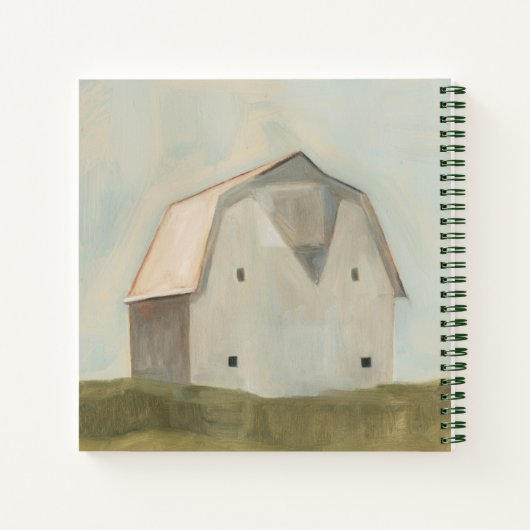 Serene Barn Notitieboek (Achterkant)