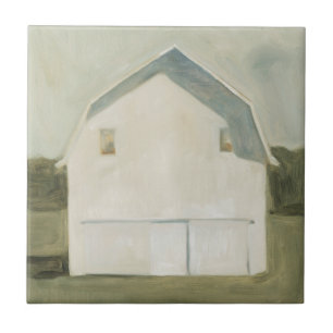 Serene Barn - White Tegeltje