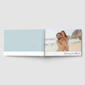 Serene Beach Romantic Photo Gastenboek (Volledig)