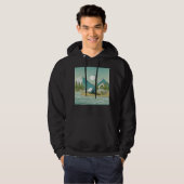 Serene bergcamping hoodie (Voorkant volledig)