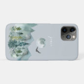 Serene berglandschap Vrede Case-Mate iPhone Case (Achterkant (horizontaal))