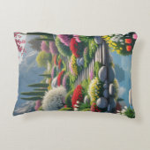 serene bergtuin accent kussen (Achterkant)