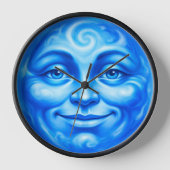 Serene blauwe maangardian kalme elementaire gotisc (Voorkant)